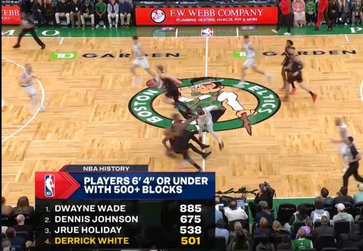 开云APP下载-继续攀登！德里克·怀特生涯已送501帽 排在6尺4以下盖帽榜第4位